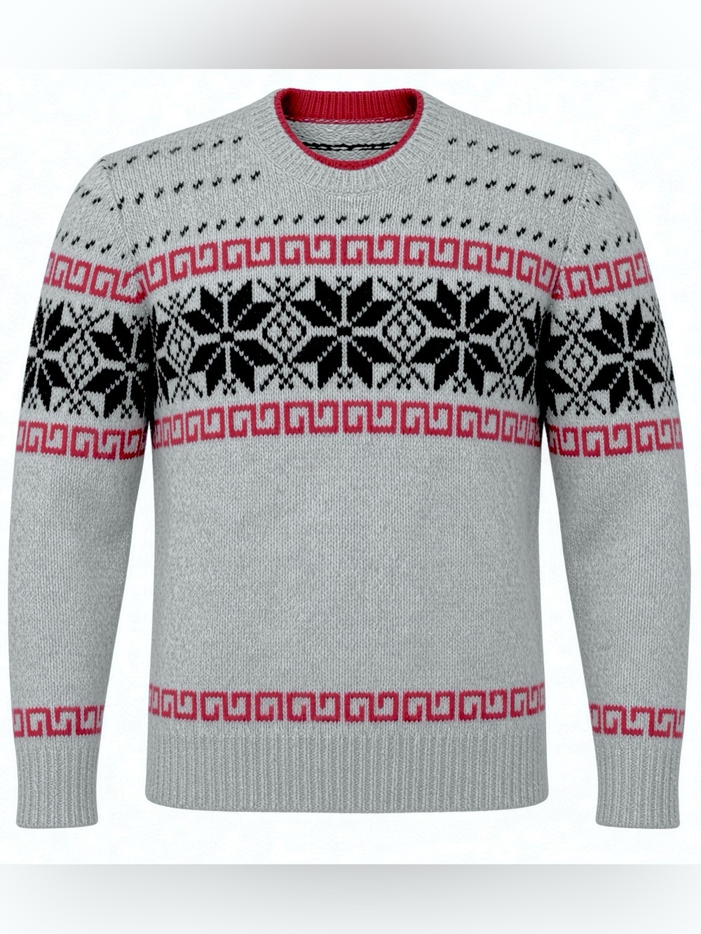 US Vintage Union Made Nordic Style Sweater - 44”